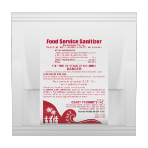Food Service Sanitizer (Pouches)
