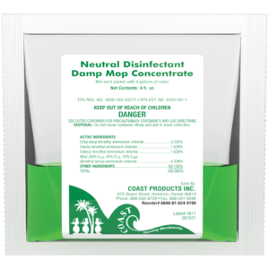 Neutral Disinfectant Cleaner Germicidal Detergent (Pouches)